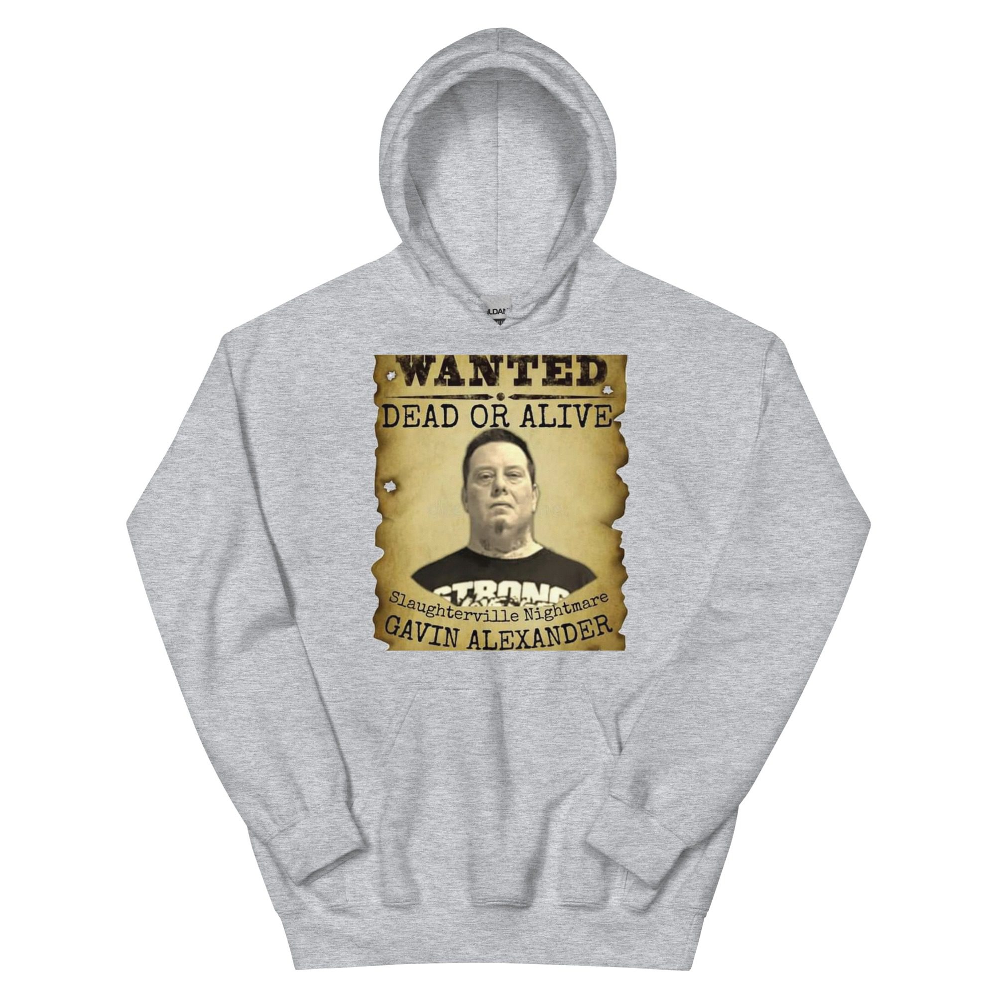 Gavin Alexander “Nightmares Wanted Dead or Alive” Unisex Hoodie