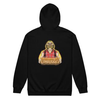 LumberZack "Broken Glass" Unisex Zip Up Hoodie