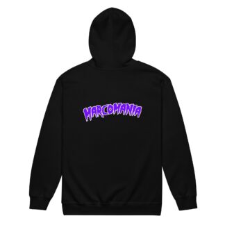 MarcoMania "MarcoMania Purple Logo" Unisex Zip Up Hoodie