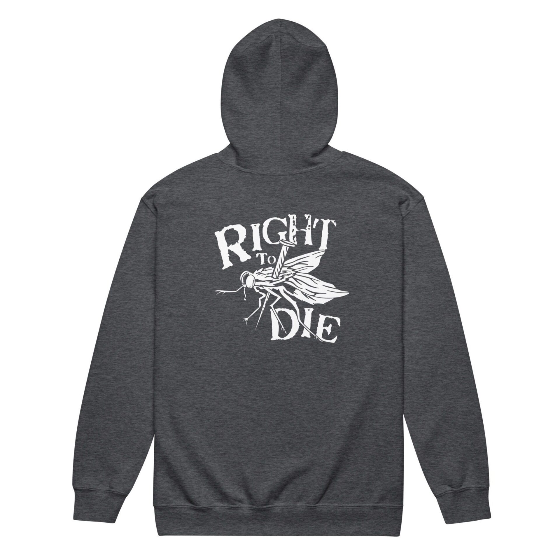 The Dread King Logan "Dead Fly" Unisex Zip Up Hoodie
