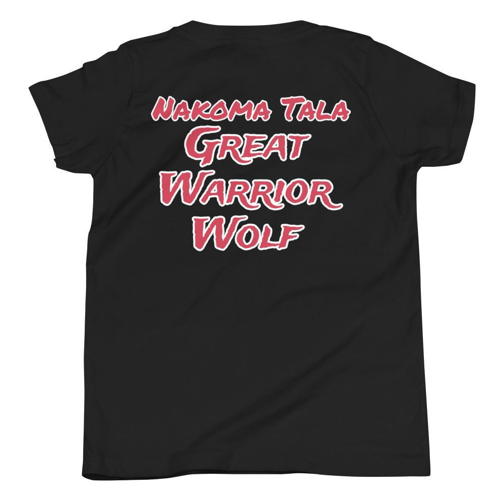 Nakoma Tala “Great Warrior Wolf” Youth Short Sleeve T-Shirt