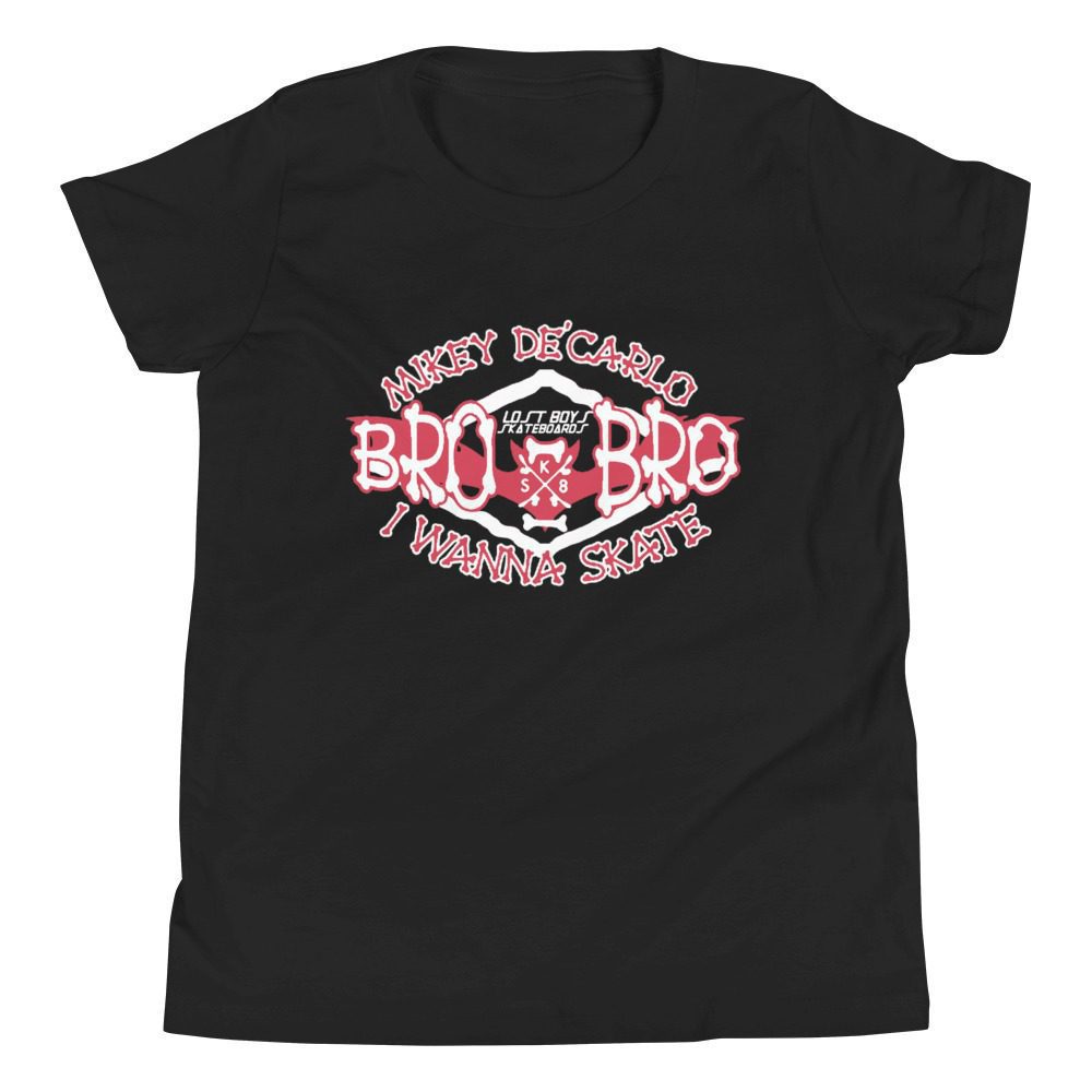 Vampyre Diago Diablo "Bro Bro I Wanna Skate Bro" Youth Short Sleeve T-Shirt