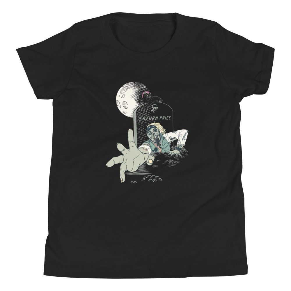 Saturn Price "Crawling From The Grave" Youth Short Sleeve T-Shirt