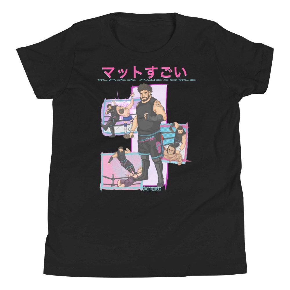Matt Awesome "Anime Awesome" Youth Short Sleeve T-Shirt