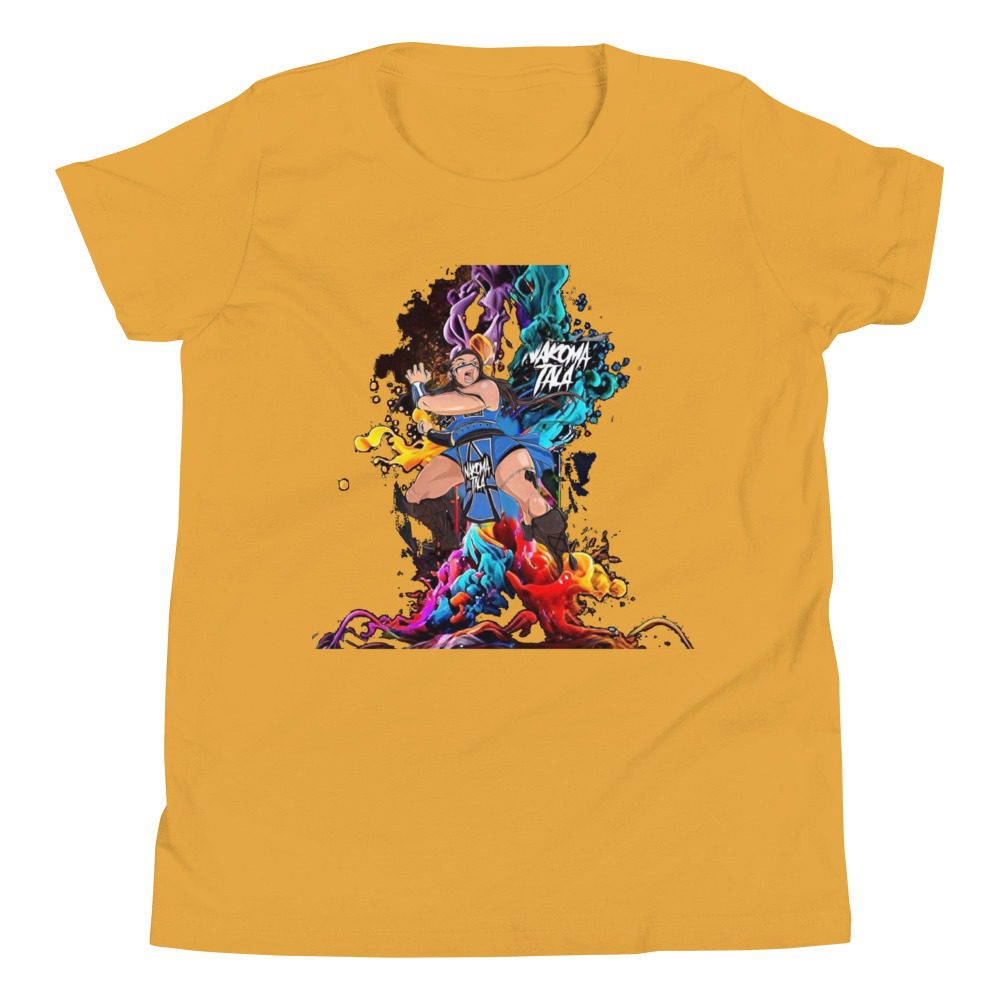 Nakoma Tala “Great Warrior Wolf” Youth Short Sleeve T-Shirt