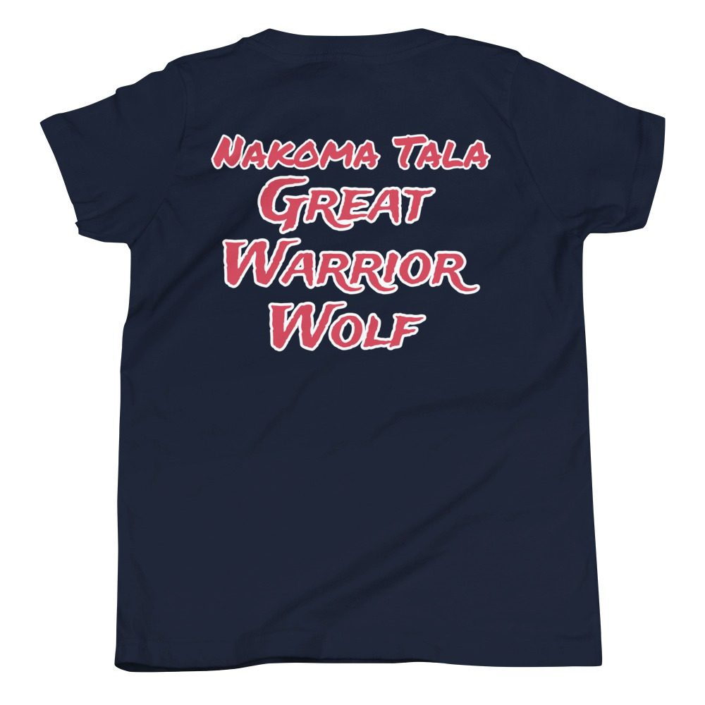 Nakoma Tala “Great Warrior Wolf” Youth Short Sleeve T-Shirt