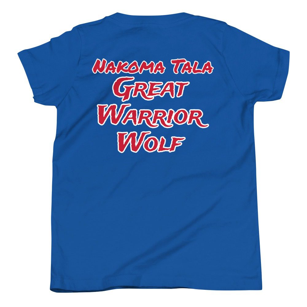 Nakoma Tala “Great Warrior Wolf” Youth Short Sleeve T-Shirt
