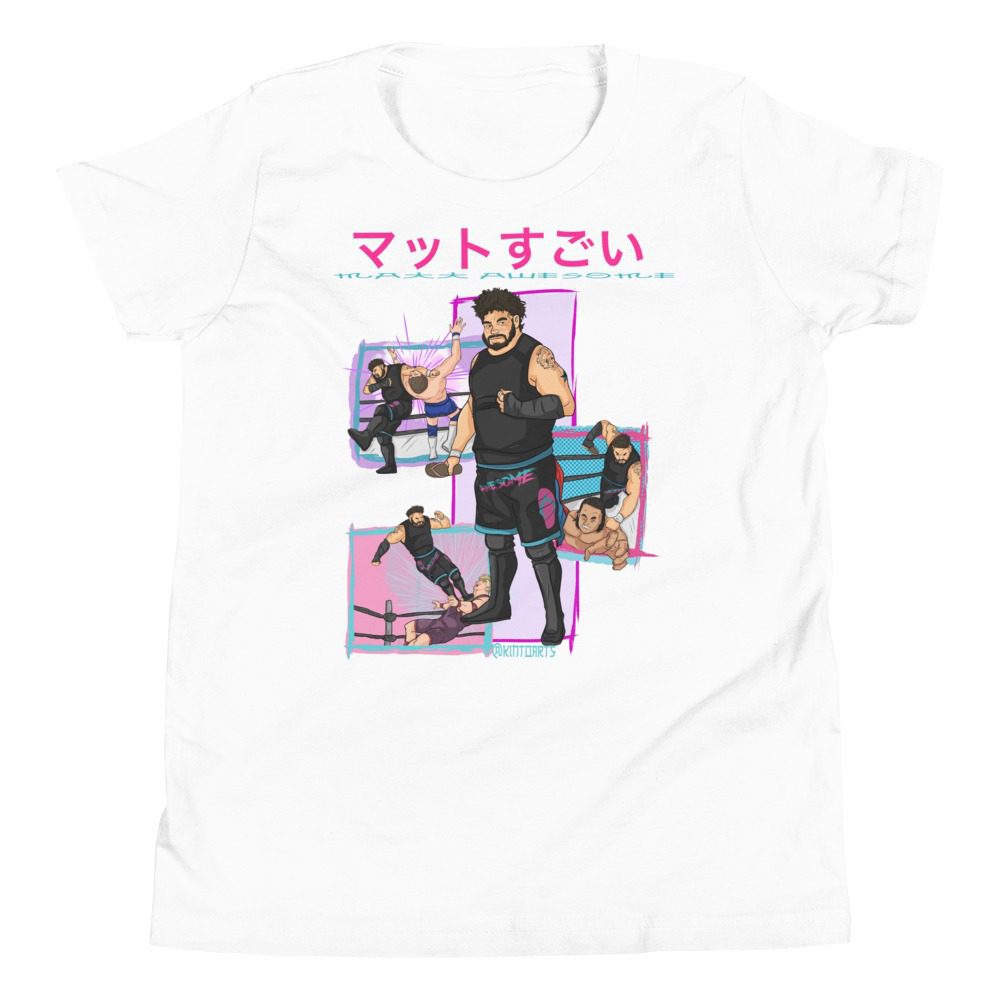 Matt Awesome "Anime Awesome" Youth Short Sleeve T-Shirt