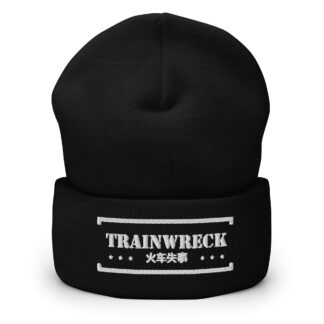 Tommy Trainwreck "Trainwreck Strong Logo" Cuffed Beanie