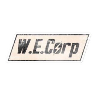 Wayne Evans "W.E. Corp Wasteland" Bubble-free stickers