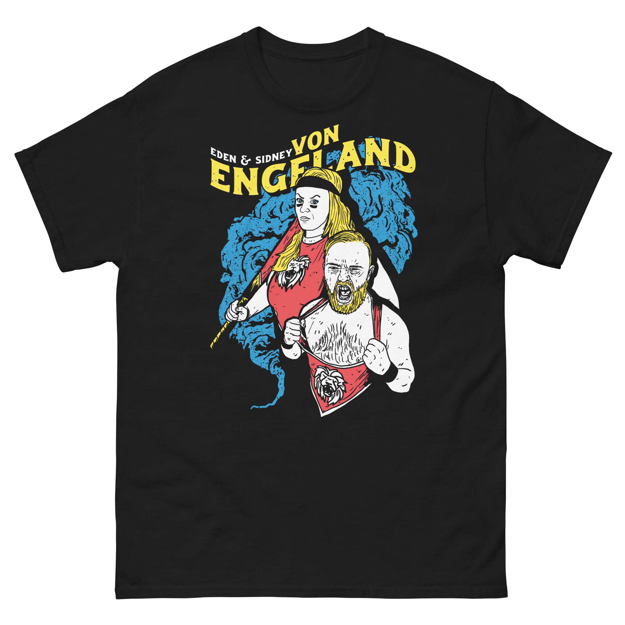 Sid Von Engeland "Up In Smoke - by @alechugill1" Short-Sleeve Unisex T-Shirt