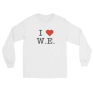 Wayne Evans "I love W.E." Unisex Long Sleeve Shirt