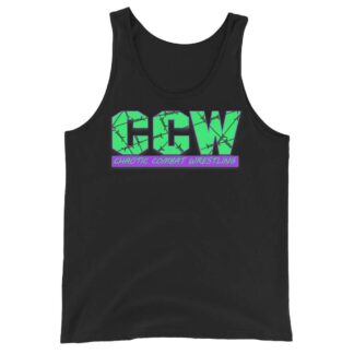 Chaotic Combat Wrestling "CCW Barbed Wire" Unisex Tank Top