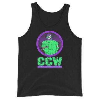 Chaotic Combat Wrestling "CCW Deathmatch Mutant" Unisex Tank Top