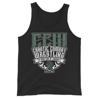 Chaotic Combat Wrestling "Chaotic Combat Crest" Unisex Tank Top