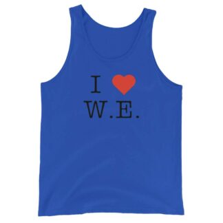Wayne Evans "I love W.E." Unisex Tank Top
