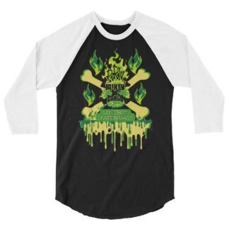 Vampyre Diago Diablo "MDC Drip Brand" 3/4 sleeve raglan shirt