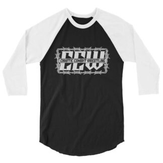 Chaotic Combat Wrestling "CCW Hardcore" 3/4 sleeve raglan shirt