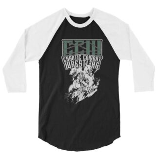Chaotic Combat Wrestling "Warriors Road" 3/4 sleeve raglan shirt
