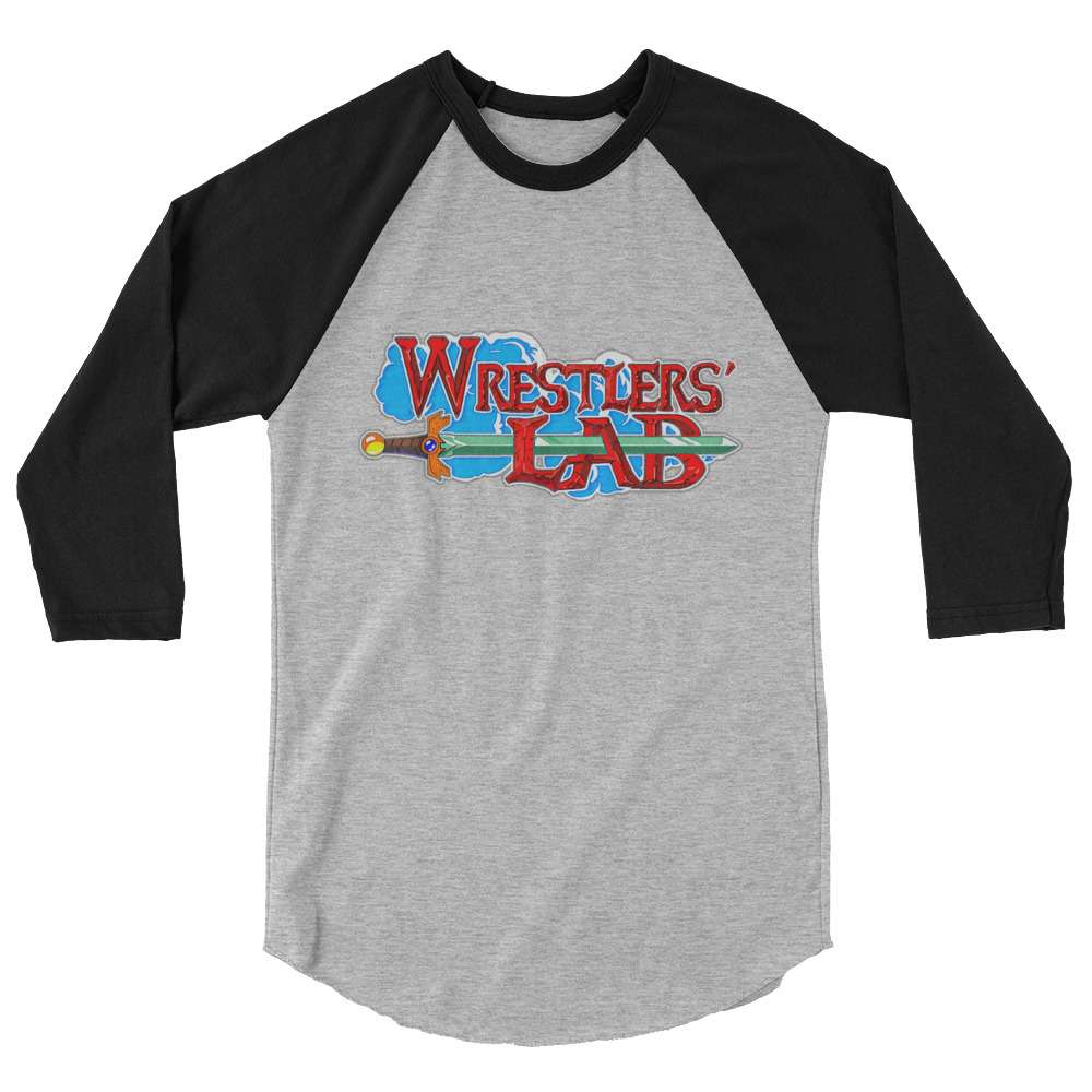 Wrestlers' Lab "Wrestlers' Lab Time" 3/4 sleeve raglan shirt