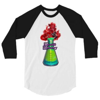 LvlUpNoah "Makeshift Chemistry" 3/4 sleeve raglan shirt
