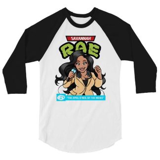 Savannah Rae "Savannah Rae TMNT" 3/4 sleeve raglan shirt