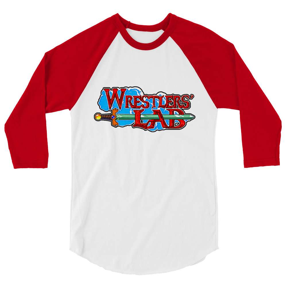 Wrestlers' Lab "Wrestlers' Lab Time" 3/4 sleeve raglan shirt