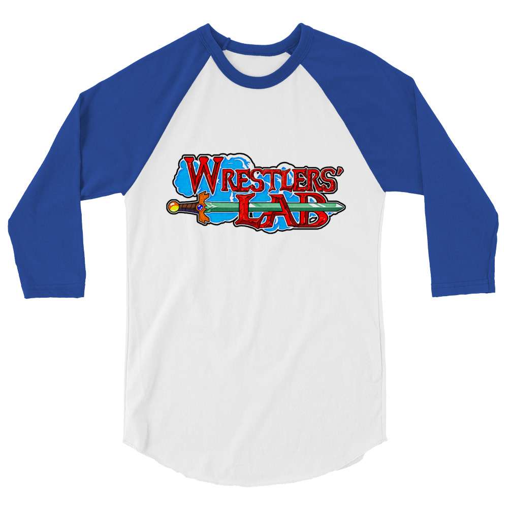 Wrestlers' Lab "Wrestlers' Lab Time" 3/4 sleeve raglan shirt