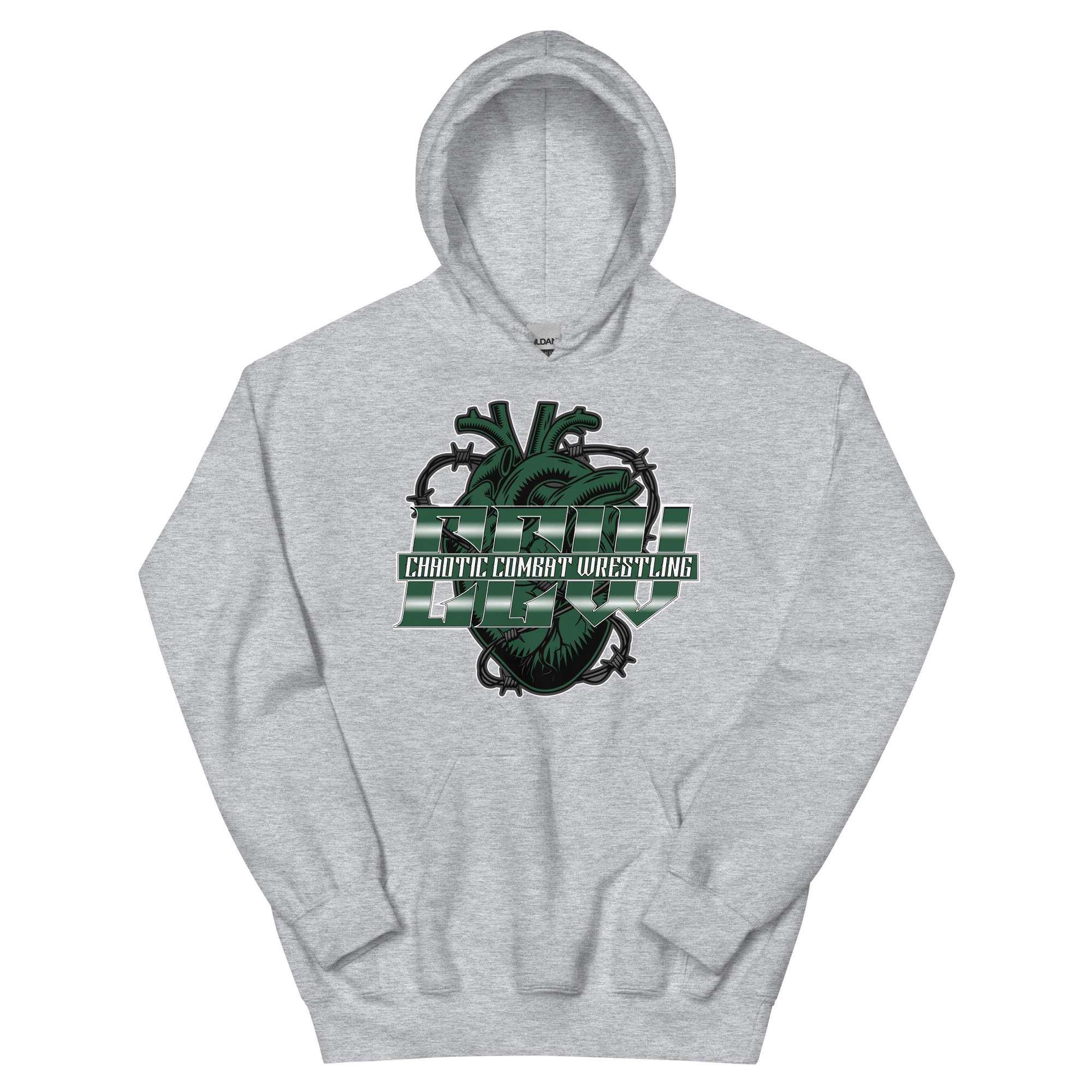 Chaotic Combat Wrestling "Chaotic Combat logo" Unisex Hoodie