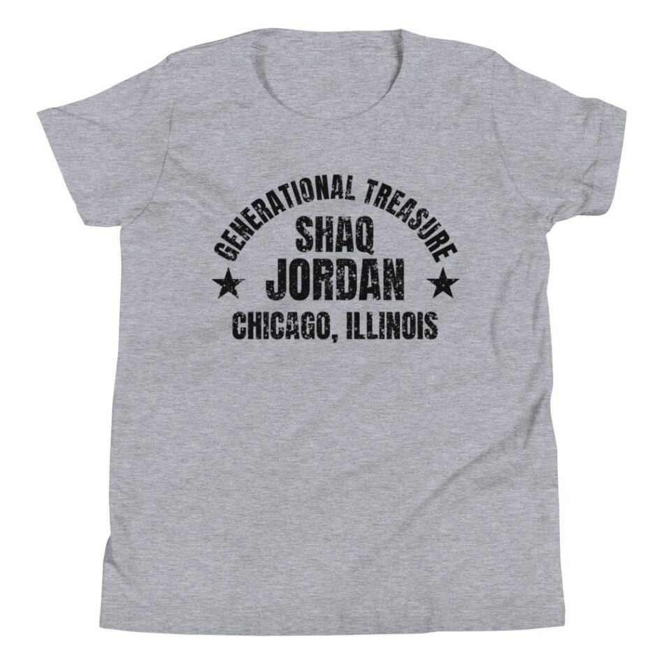 Shaq Jordan "Roots of Fight!" Youth Short Sleeve T-Shirt