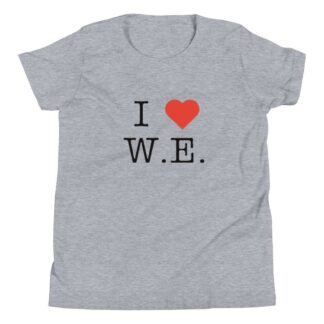 Wayne Evans "I love W.E." Youth Short Sleeve T-Shirt