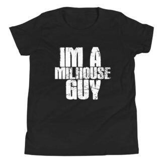 LvlUpNoah "I’m A Milhouse Guy" Youth Short Sleeve T-Shirt