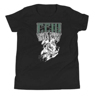 Chaotic Combat Wrestling "Warriors Road" Youth Short Sleeve T-Shirt