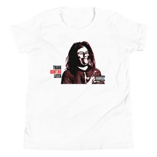 Don't Die Miles "Thank Don't Die Later" Youth Short Sleeve T-Shirt