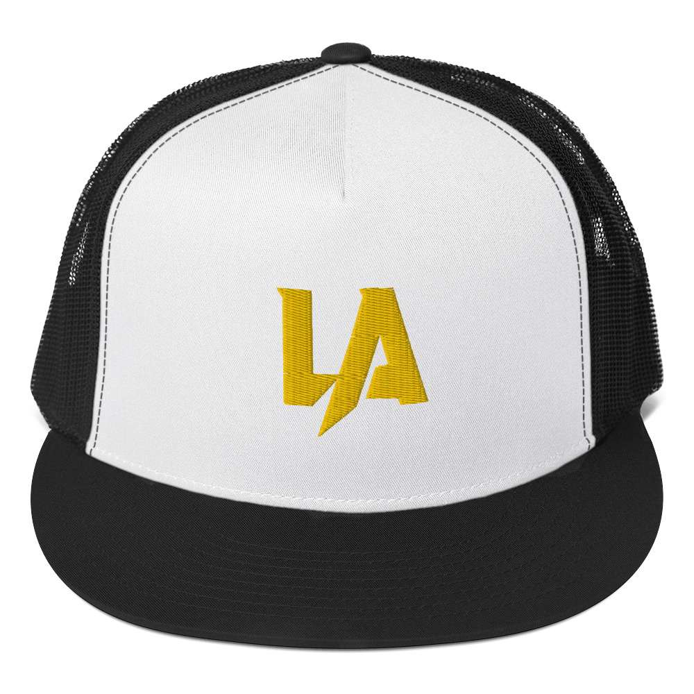Alex Braddock "Gold LA Logo" Trucker Hat