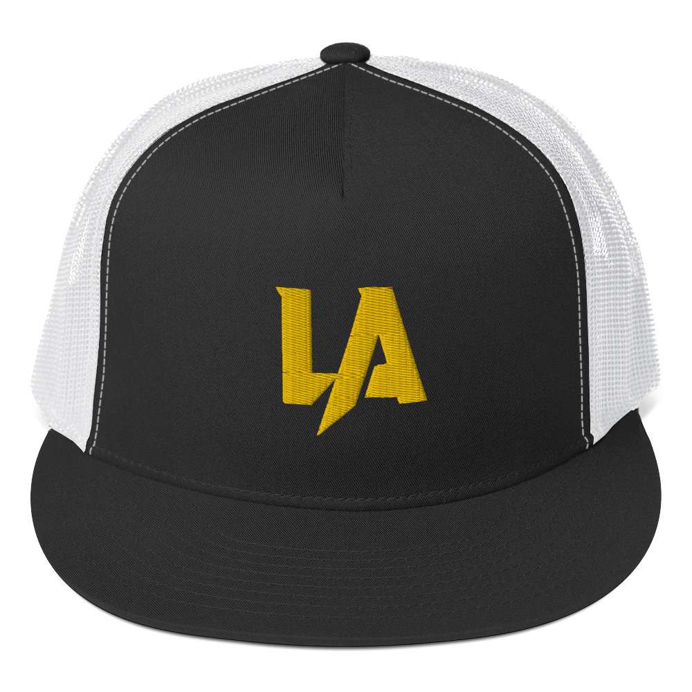 Alex Braddock "Gold LA Logo" Trucker Hat