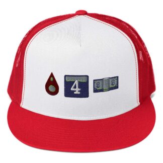 The Bruisers "Bleed for Money emojis" Trucker Hat