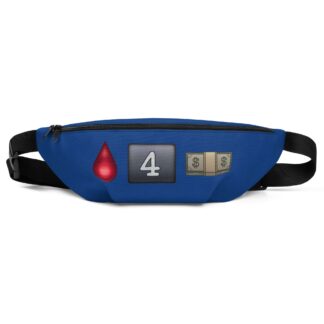 The Bruisers "Bleed for Money emojis" Fanny Pack