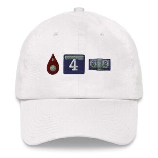 The Bruisers "Bleed for Money emojis" Dad hat