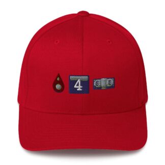 The Bruisers "Bleed for Money emojis" Flexfit Cap