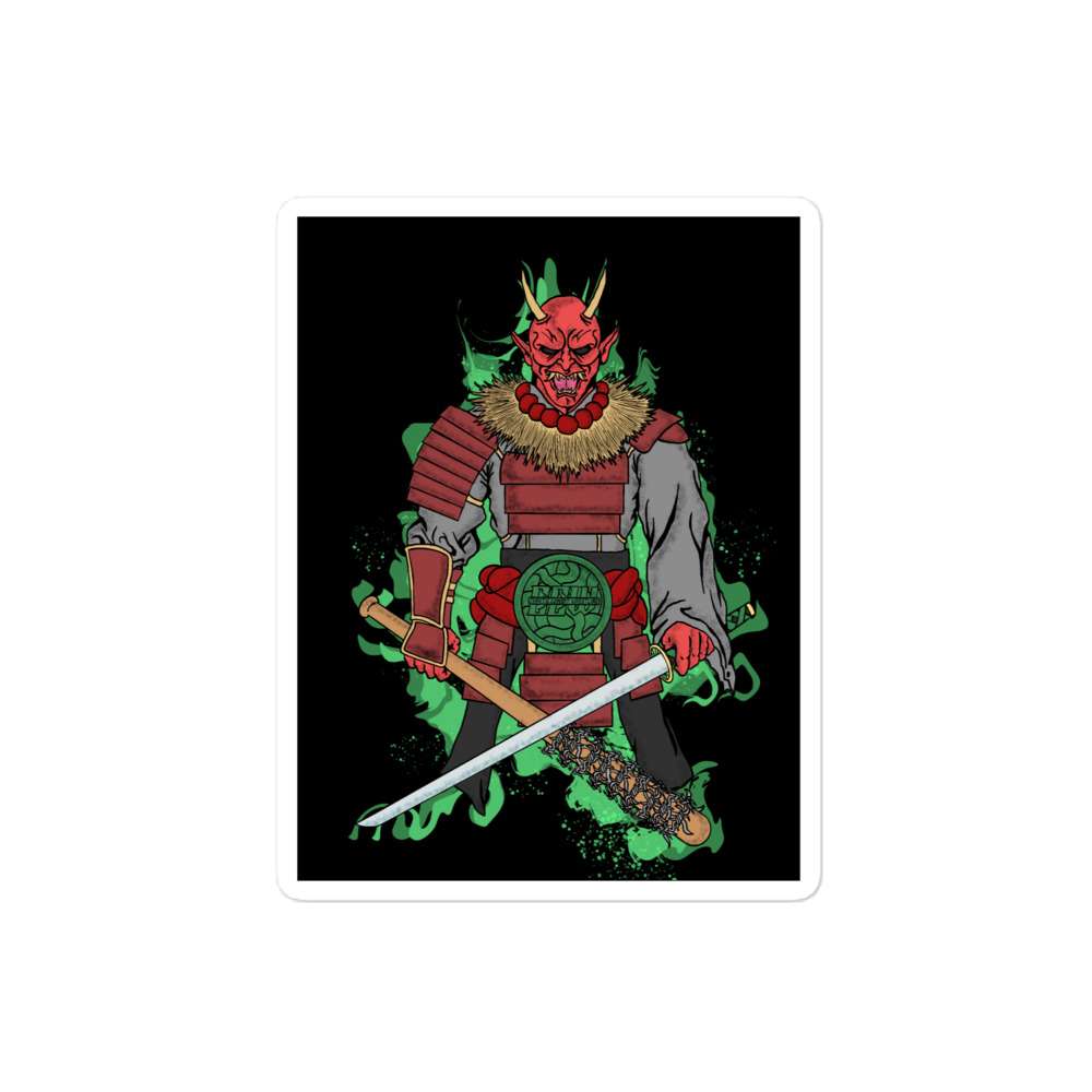 Chaotic Combat Wrestling "Ronin Road" Bubble-free stickers