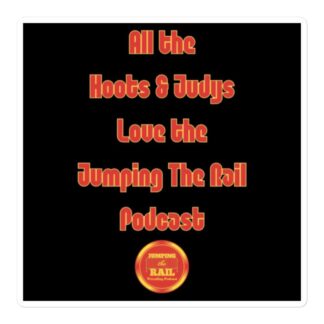 JTR Podcast Network "Jumping The Rail - Hoots & Judys" Bubble-free stickers