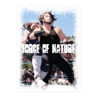 TJ Pierce "Force of Nature" Bubble-free stickers