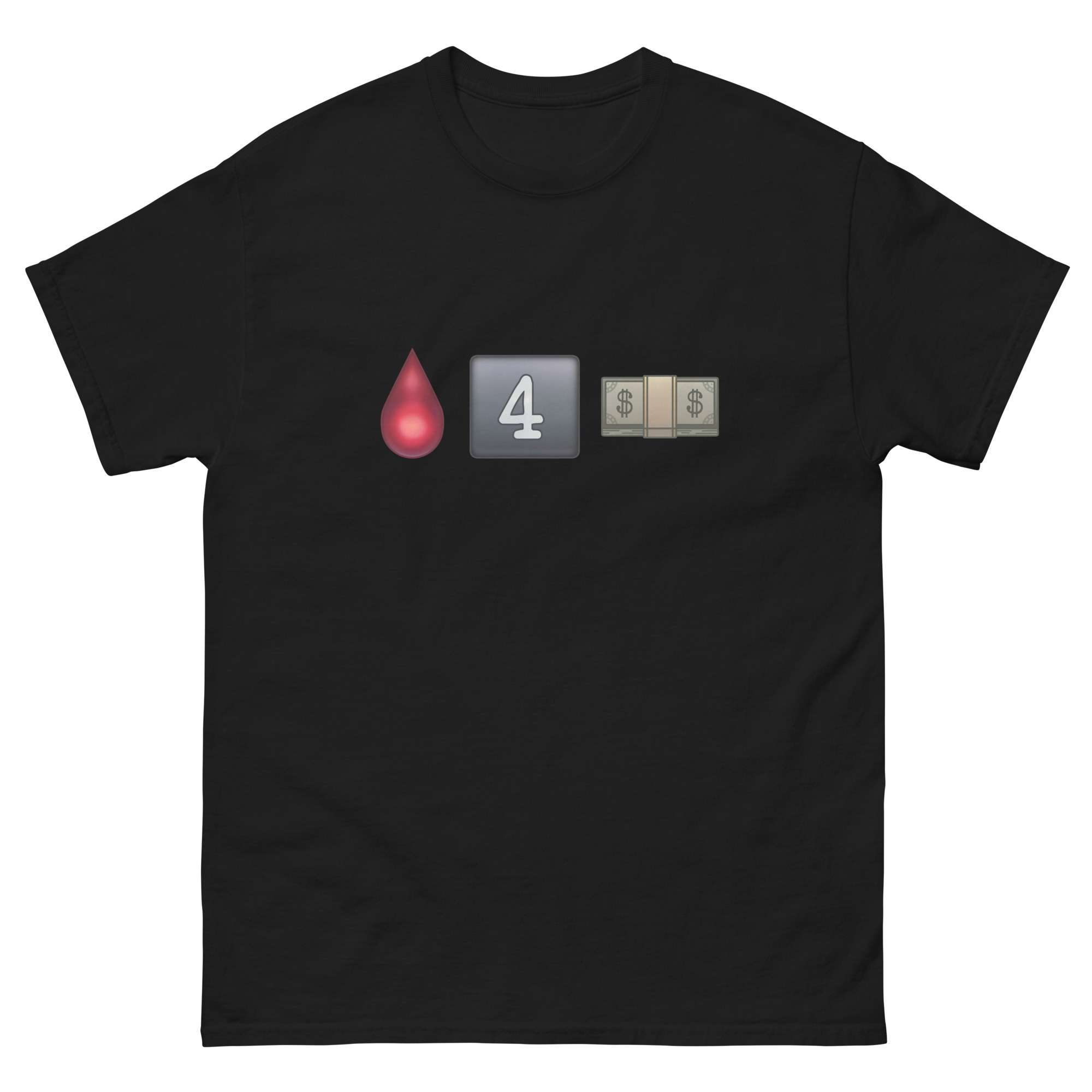 The Bruisers "Bleed for Money emojis" Short Sleeve Unisex t-shirt