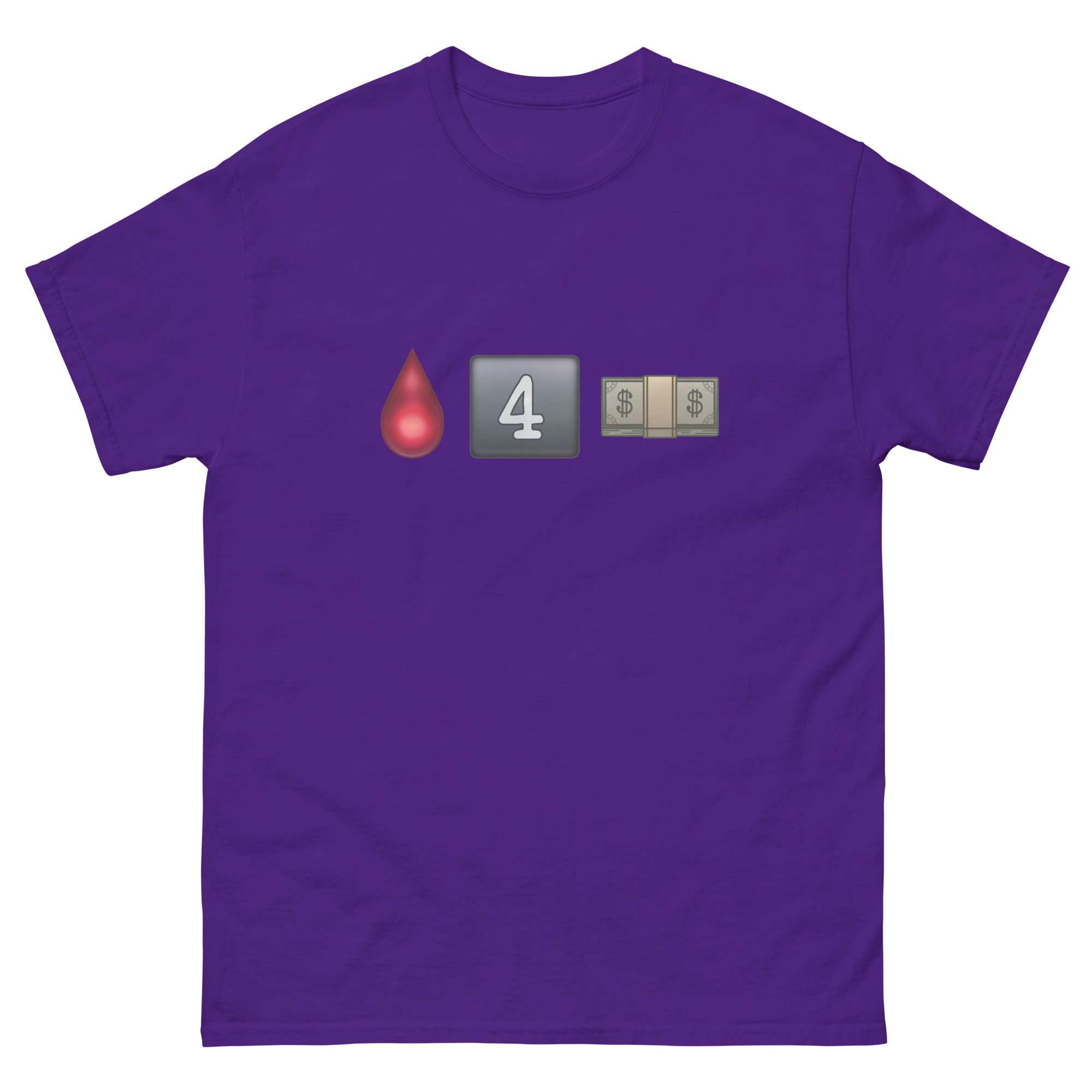 The Bruisers "Bleed for Money emojis" Short Sleeve Unisex t-shirt