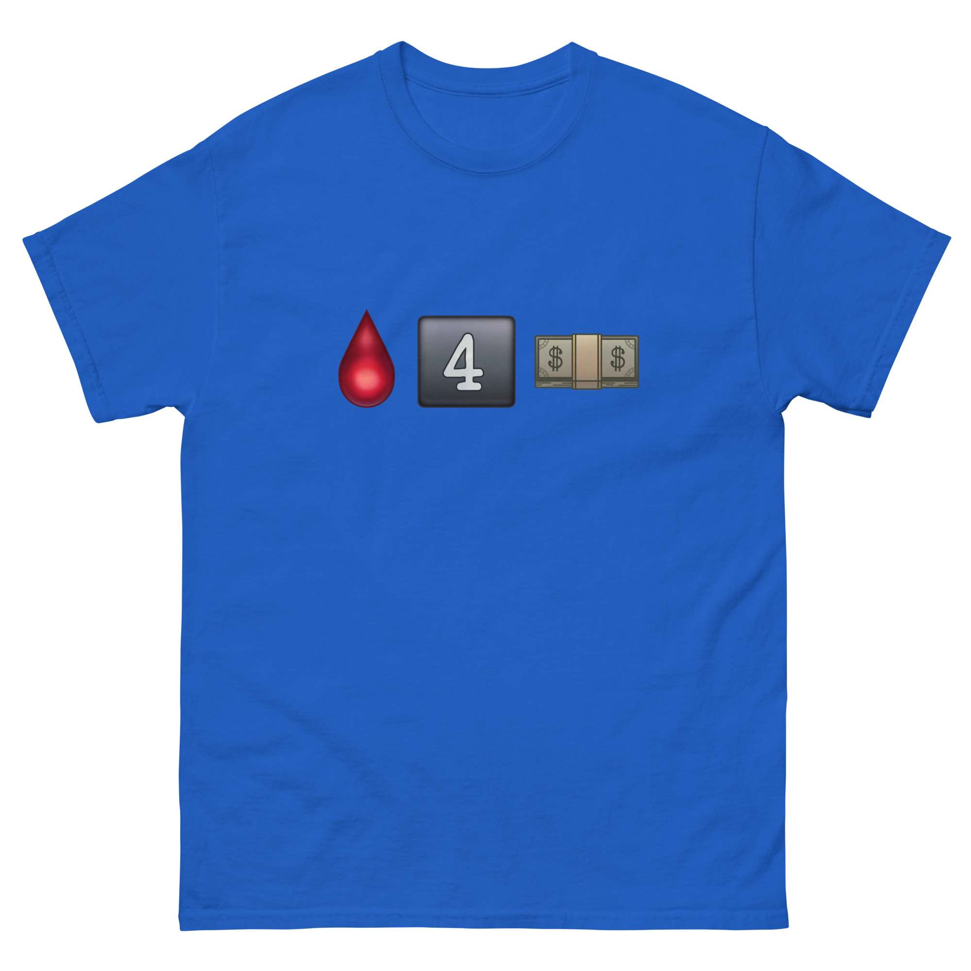 The Bruisers "Bleed for Money emojis" Short Sleeve Unisex t-shirt