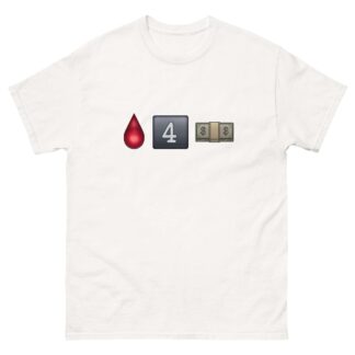 The Bruisers "Bleed for Money emojis" Short Sleeve Unisex t-shirt