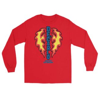 Vampyre Diago Diablo "Decarlo Flames Brand" Unisex Long Sleeve Shirt