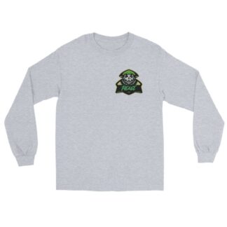 TJ Pierce "Panda TJ Pierce" Unisex Long Sleeve Shirt