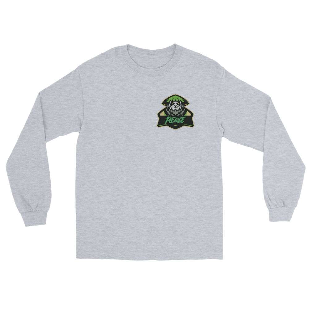 TJ Pierce "Panda TJ Pierce" Unisex Long Sleeve Shirt